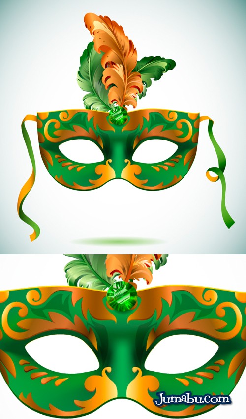 Máscaras de Carnaval en Vectores